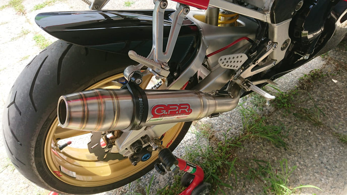 Yamaha Yzf 1000 R1 1998-2001 Exhaust GPR Slip-on Deeptone Inox