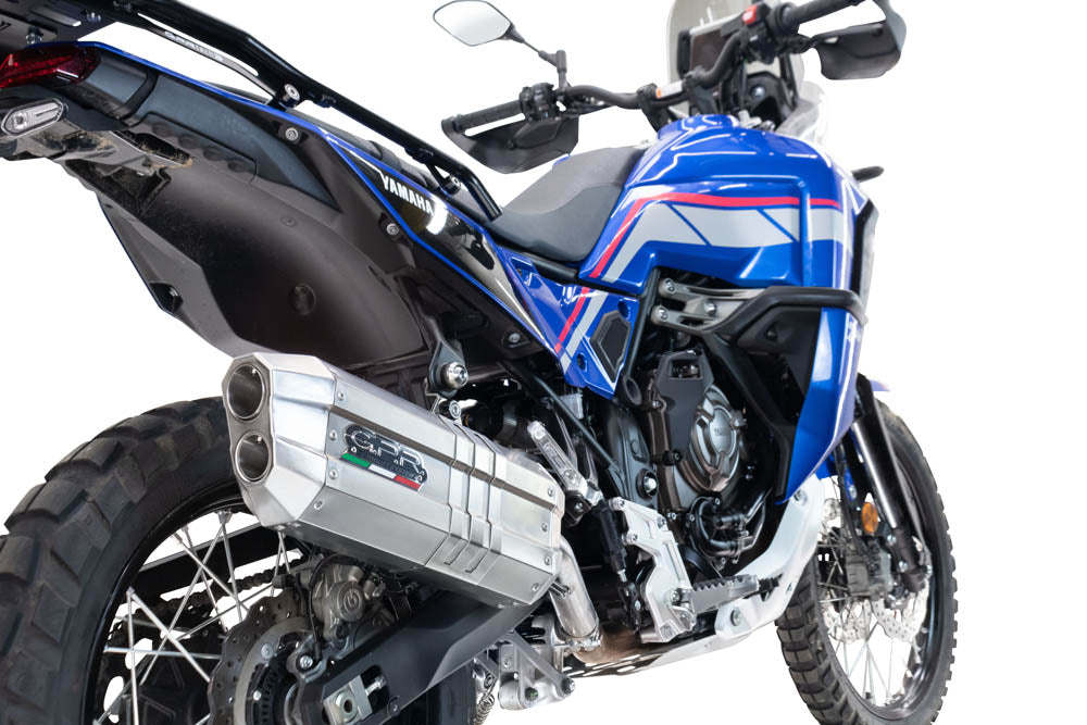 Yamaha Tenere 700 2025-2026 Exhaust GPR Slip-on Hyper Sonic Inox