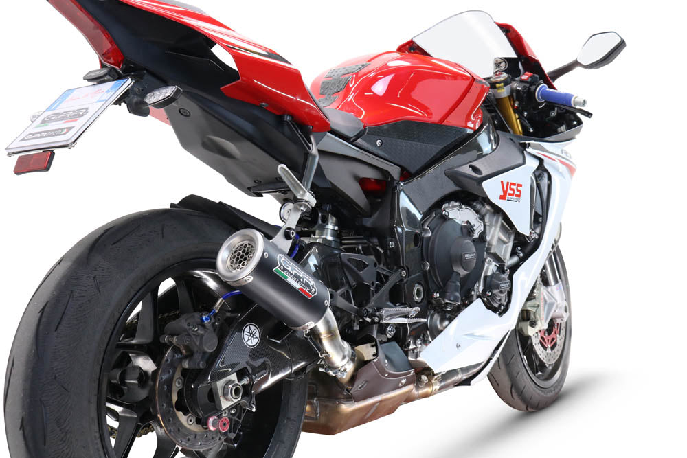 Yamaha R1 2017-2019 Exhaust GPR Slip-on M3 Black Titanium - photo 8