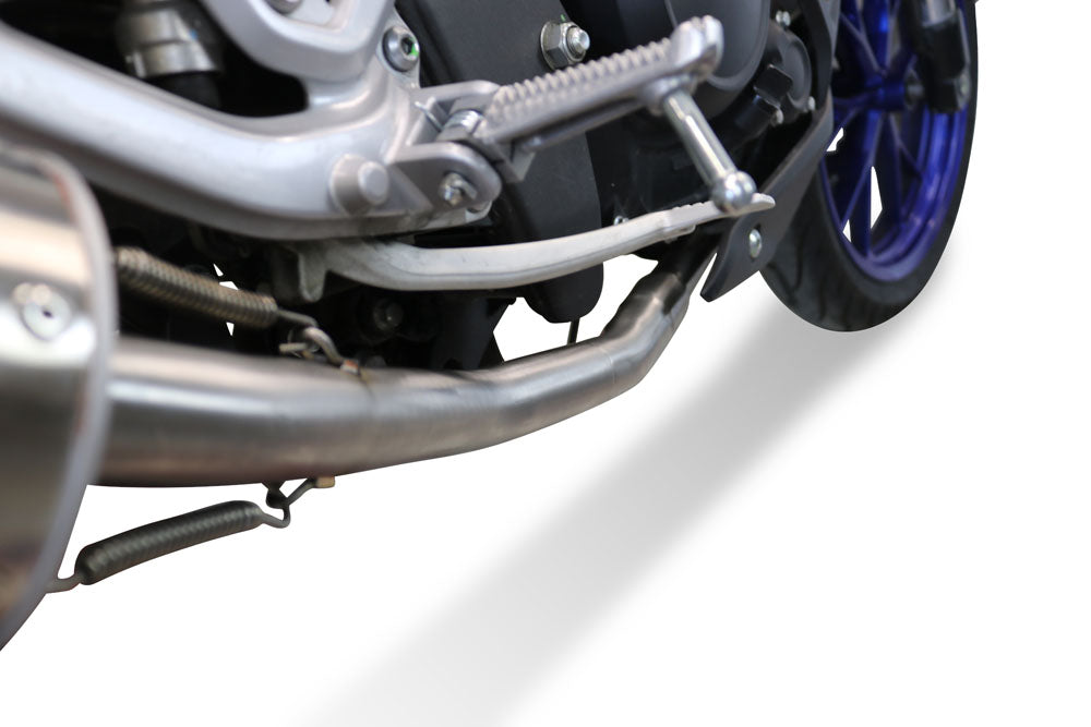 Yamaha MT 125 2021-2025 Exhaust GPR Full System Furore Poppy