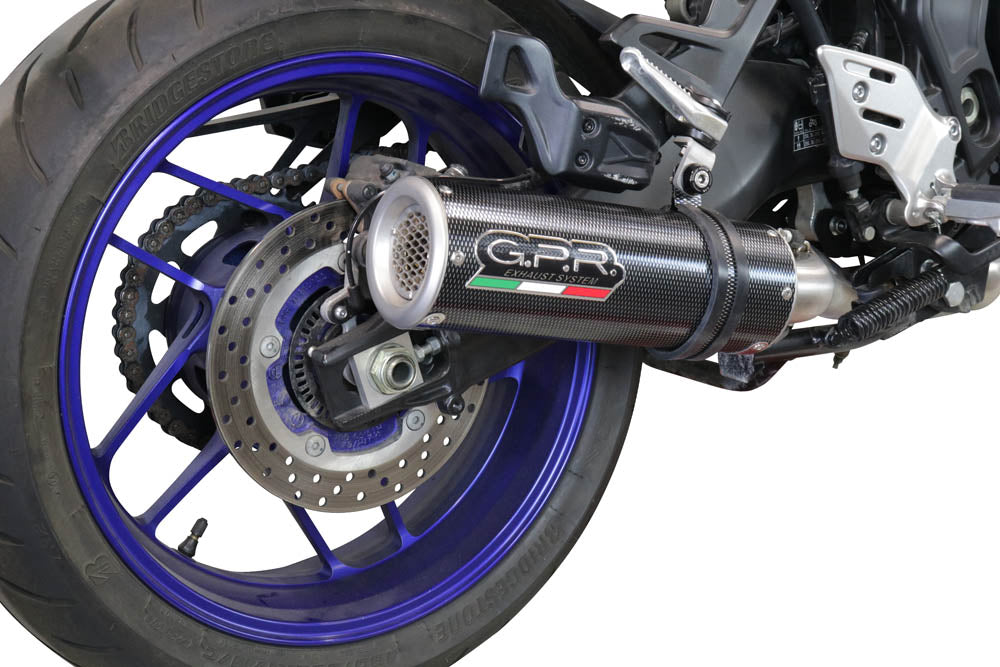 Yamaha Tracer 9 2021-2024 Exhaust GPR Full System M3 Poppy