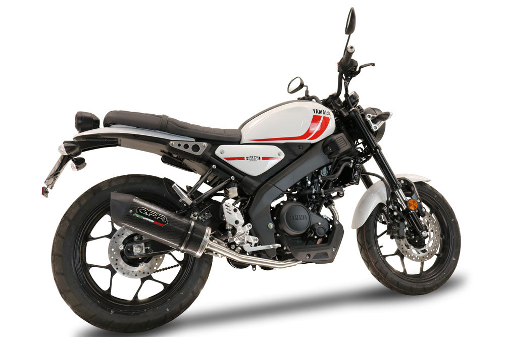 Yamaha XSR 125 2021-2025 Exhaust GPR Full System Furore Poppy