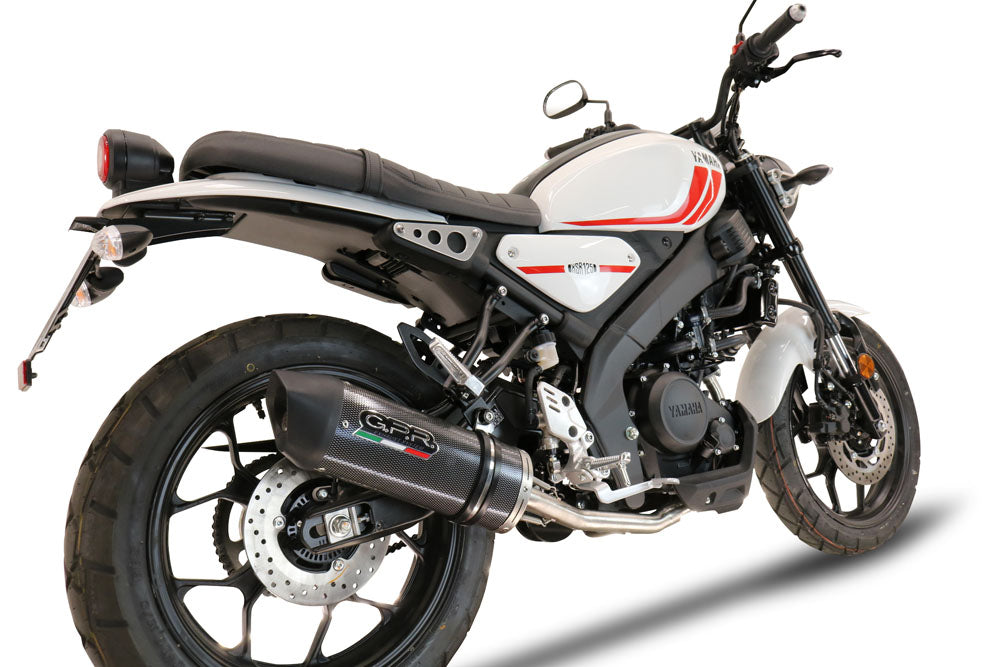 Yamaha XSR 125 2021-2025 Exhaust GPR Full System Furore Poppy