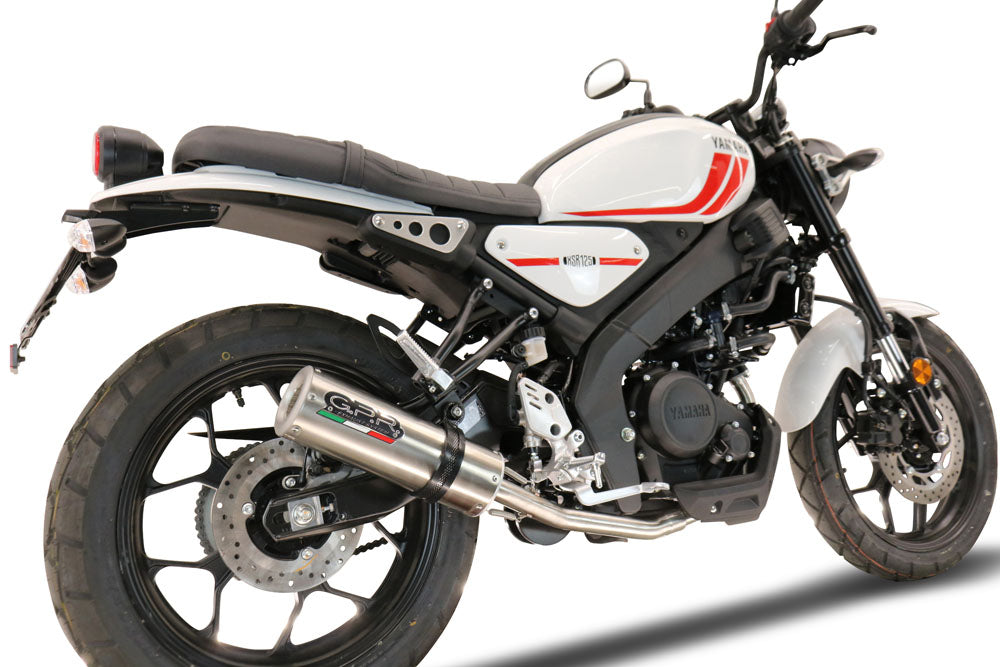 Yamaha XSR 125 2021-2025 Exhaust GPR Full System M3 Inox