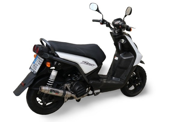Yamaha Zuma 125 2009-2015 Exhaust GPR Full System Deeptone Inox