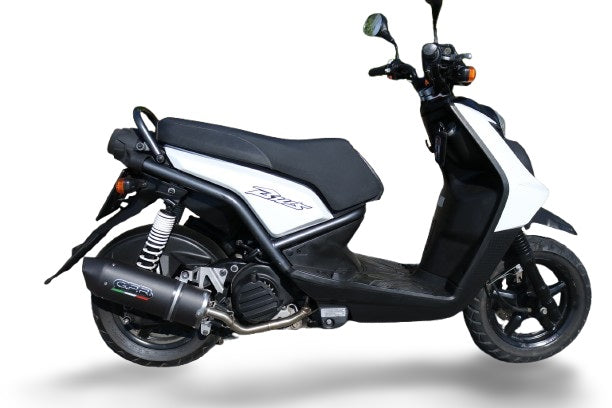 Yamaha Zuma 125 2009-2015 Exhaust GPR Full System Furore Nero
