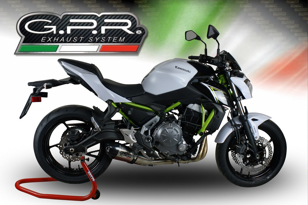 Kawasaki Z650 2021-2022 Exhaust GPR Full System Grand Prix Evo Titanium