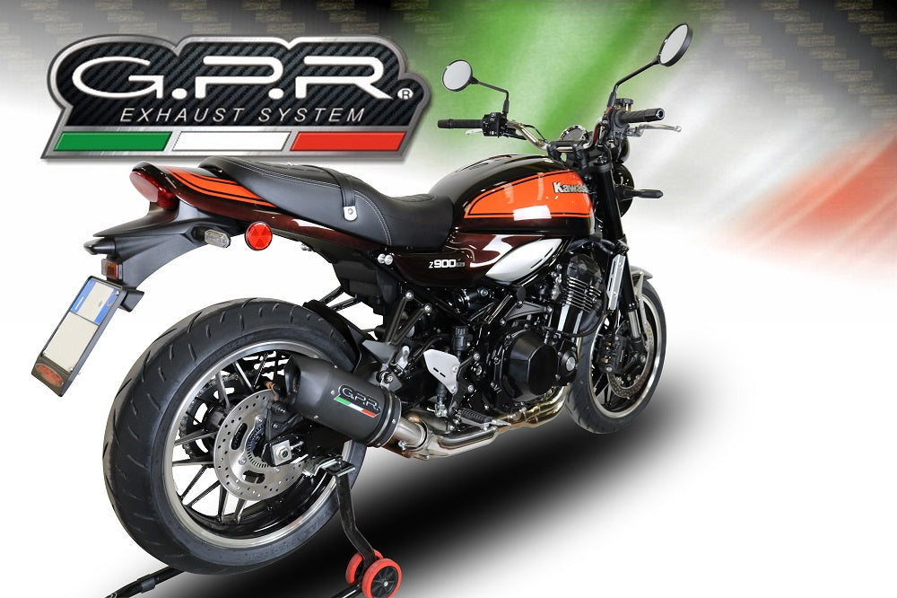 Kawasaki Z900RS 2018-2020 Exhaust GPR Slip-on Furore Evo4 Nero