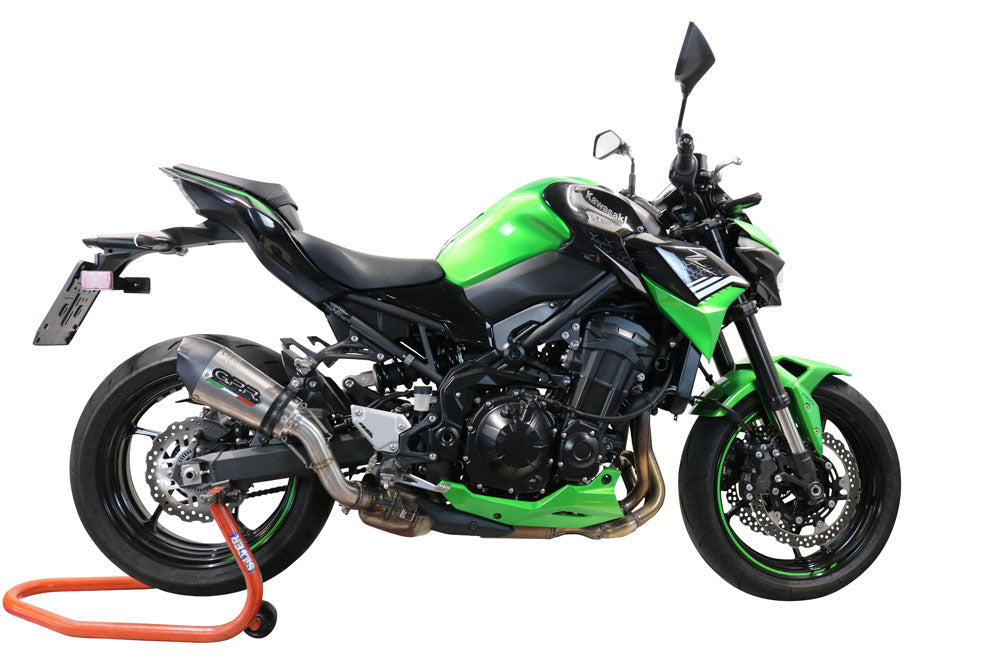 Kawasaki Z900E 2017-2020 Exhaust GPR Slip-on Grand Prix Evo Titanium