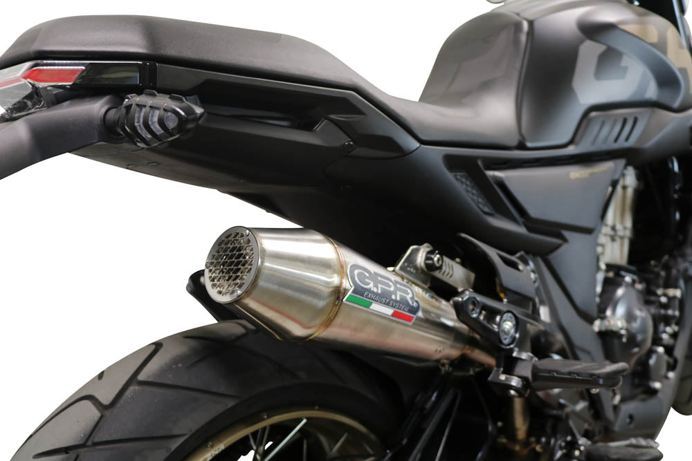Zontes 350 X1 2022-2024 Exhaust GPR Slip-on Ultracone