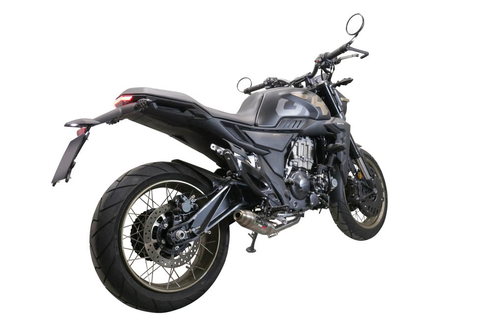 Zontes 350 T2 ADV 2022-2024 Exhaust GPR Full System Deeptone Inox