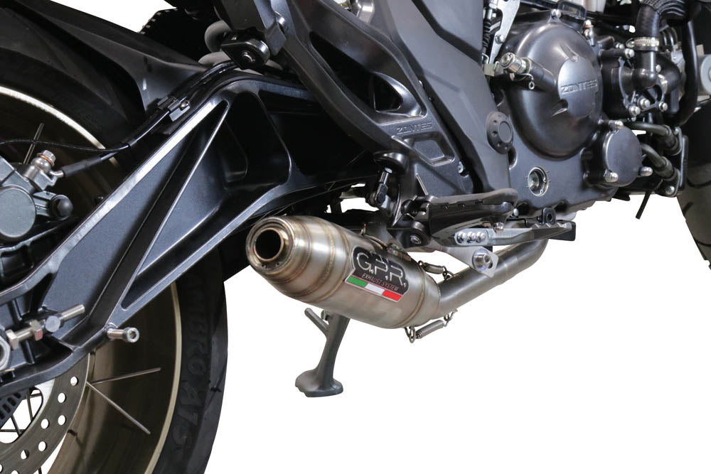 Zontes 350 R1 2022-2024 Exhaust GPR Full System Deeptone Inox