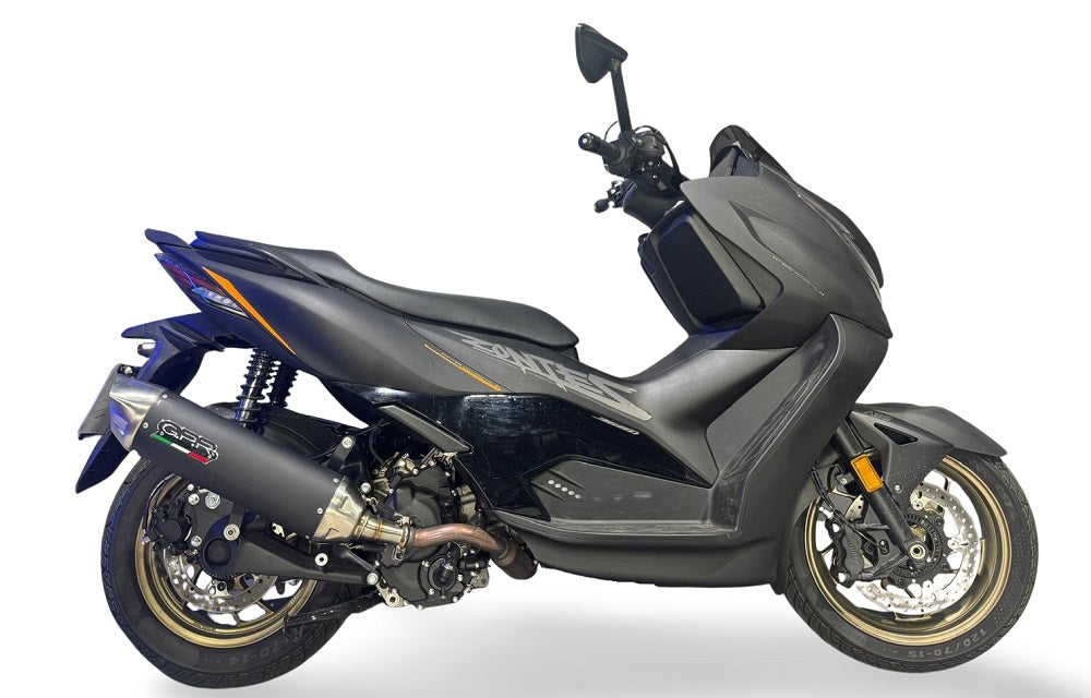 Zontes 365K 2024-2026 Exhaust GPR Slip-on Furore-X Scooter - photo 1
