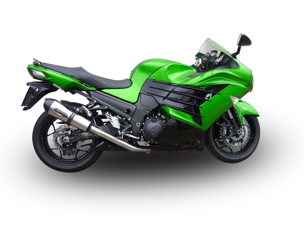 Kawasaki ZX14R 2017-2022 Exhaust GPR Double Slip-on Grand Prix Evo Titanium Race - photo 4