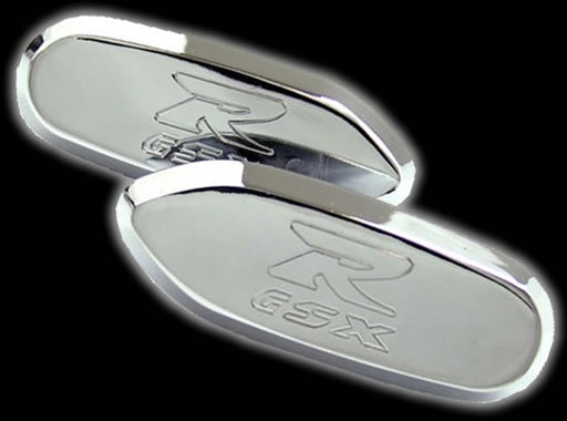 Chrome Suzuki Mirror Block Off GSXR 600/750 (2006-2021) / GSXR1000 (2005-2016)