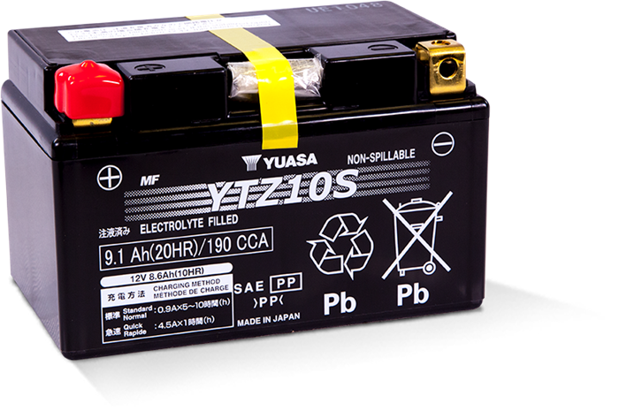 Kawasaki ZX10R 2011-2019 Battery by Yuasa