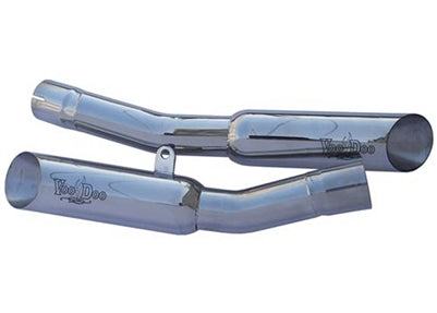 Kawasaki ZX1400 Ninja ZX-14R Exhaust 2006-2007 Shorty Polished Silver Pipe at Sixty61.com. Free shipping over $199.00.