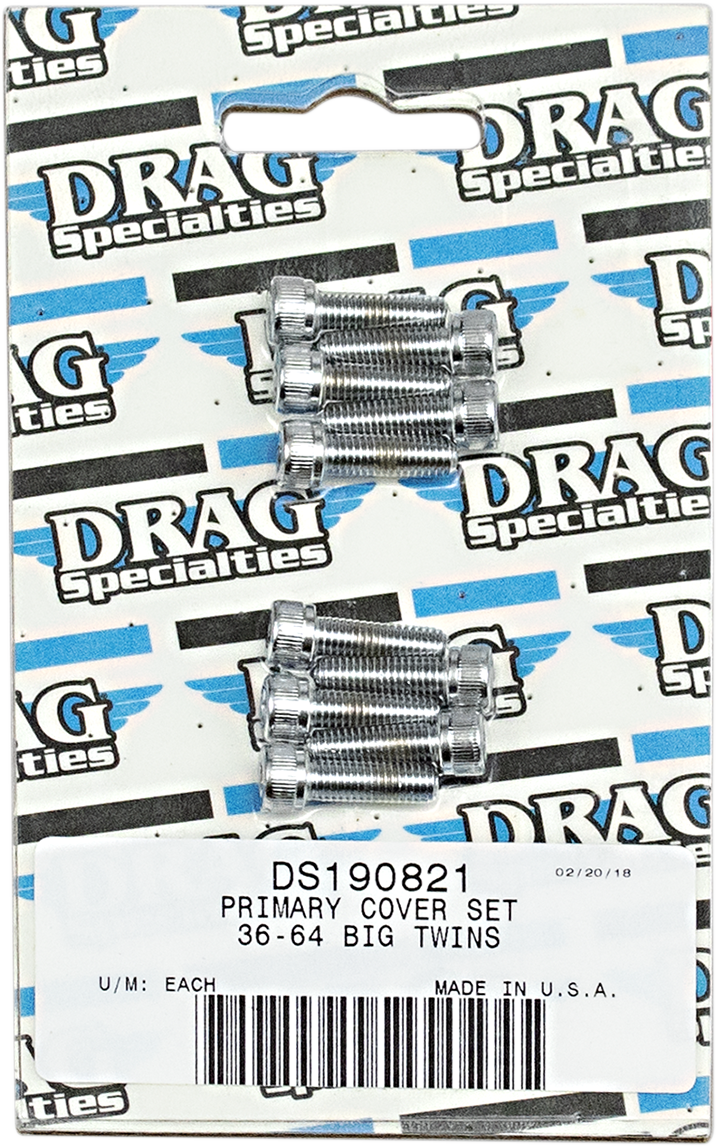 Pernos de tapa primaria de cabeza hueca de DRAG SPECIALTIES - Big Twin '36-'64 MK159