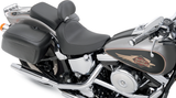 Asiento individual DRAG SPECIALTIES - Liso - Respaldo del conductor 0802-0618