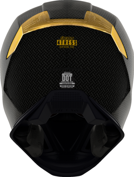 ICON Airframe Pro™ Motorcycle Helmet - Carbon 4Tress - Yellow - Medium 0101-16661