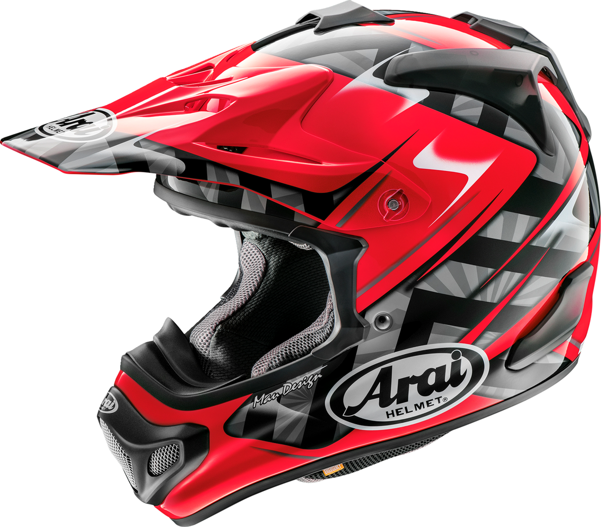 Casco de motocicleta ARAI VX-Pro4 - Scoop - Rojo - Pequeño 0110-8192
