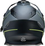 Casco de motocicleta Z1R Range - Bladestorm - Gris/Negro/Amarillo de alta visibilidad - Grande 0101-14068 