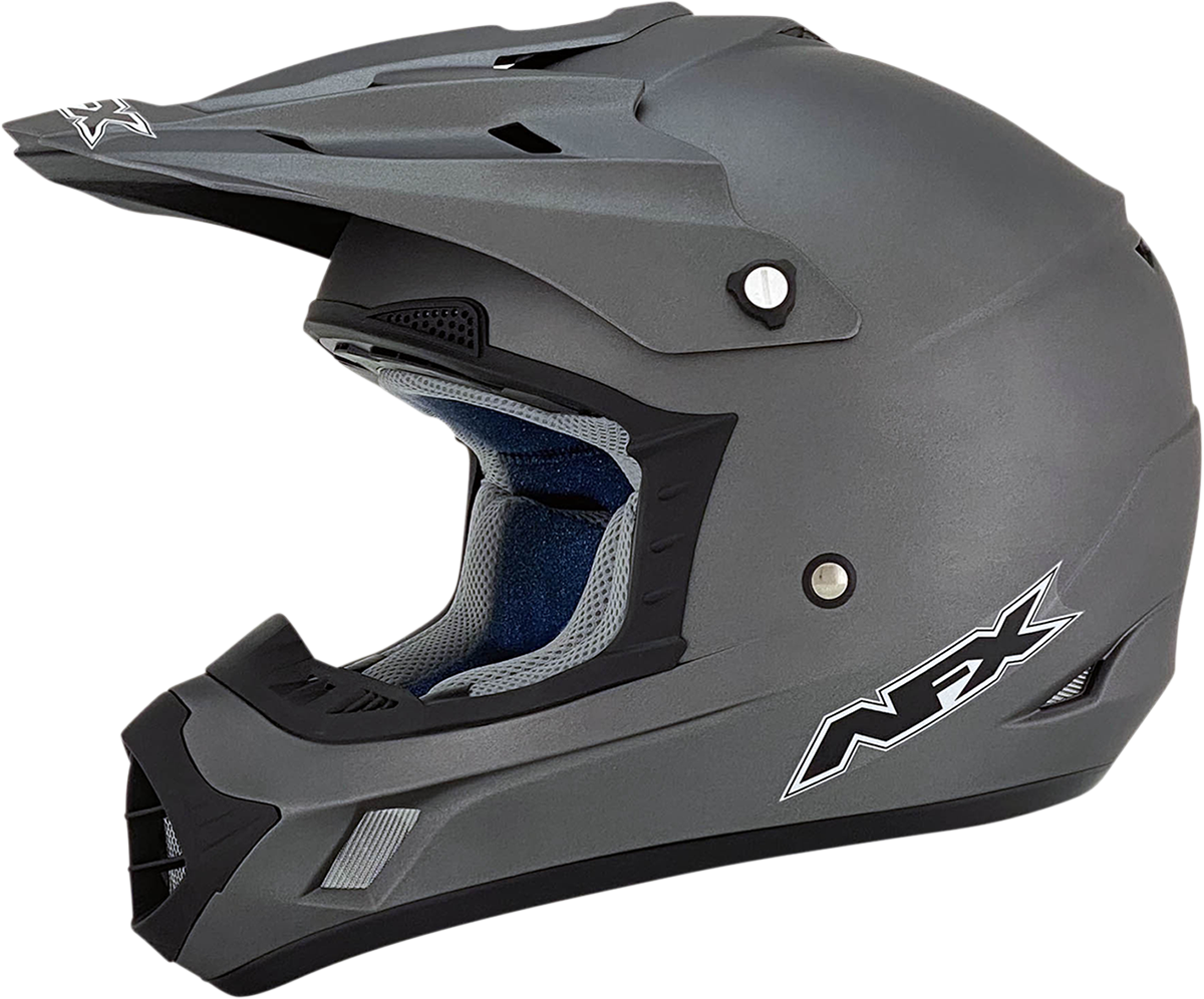 AFX FX-17 Motorcycle Helmet - Frost Gray - XL 0110-3435