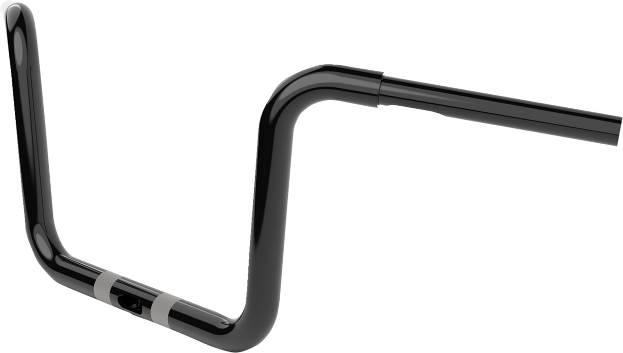 Manillar LA CHOPPERS - Twin Round - 10" - Negro LA-7324-10B 