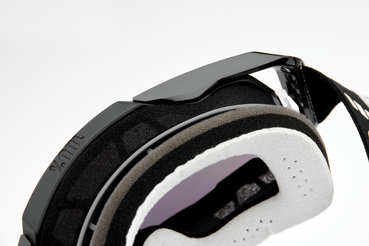 Gafas 100% Armega - Negro - Espejo Flash Plateado 50005-00001