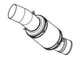 Tubo de conexión AKRAPOVIC Track Day para Aprilia Tuono V4 1100 2021-2024 L-A10E11/TD 