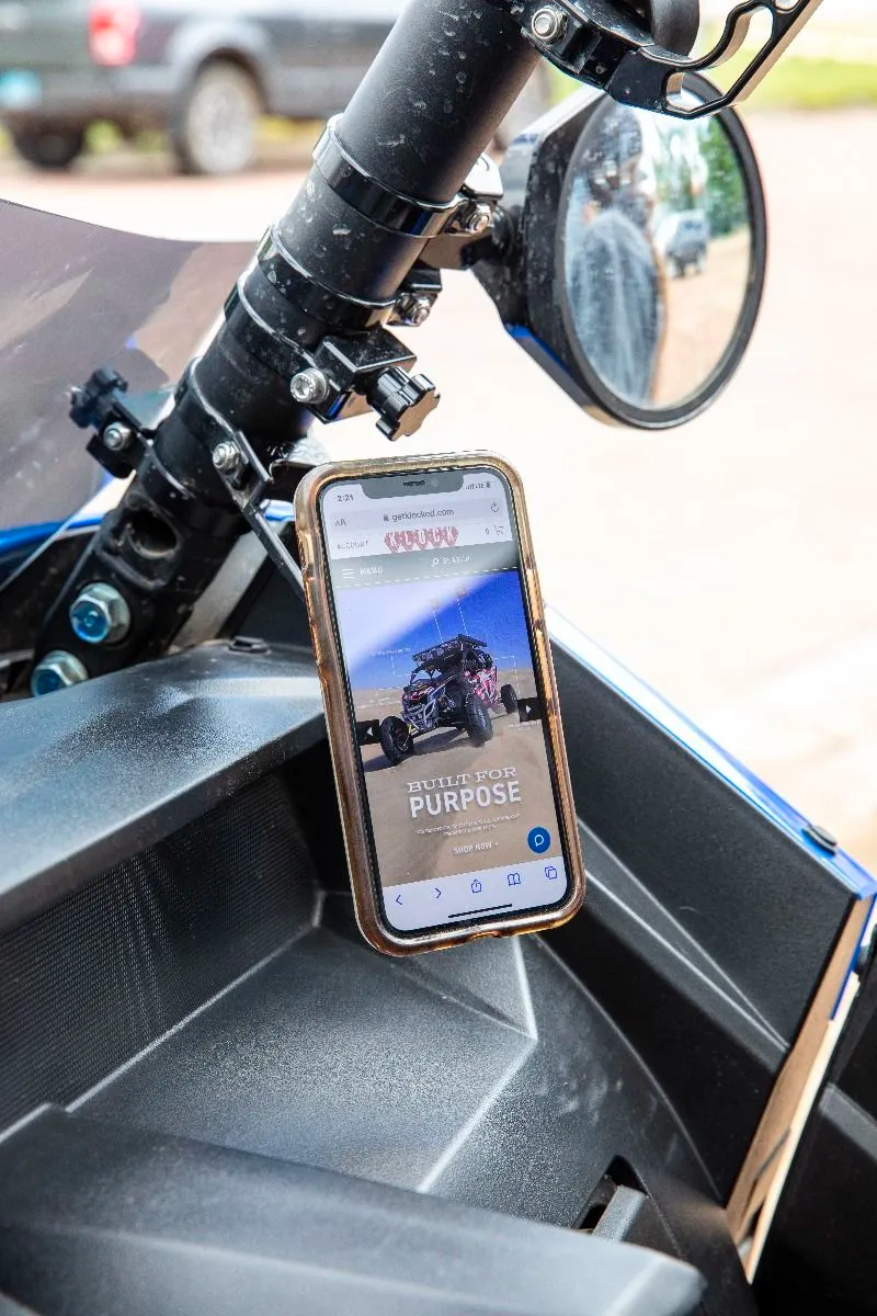 Soporte KLOCK WERKS para teléfono y jaula antivuelco Z-Force KWD-05-0567