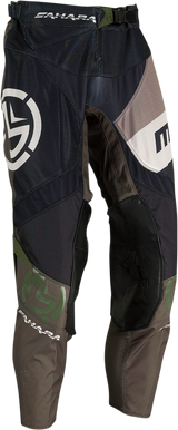 Pantalones MOOSE RACING Sahara - Negro/Verde - 32 2901-9033