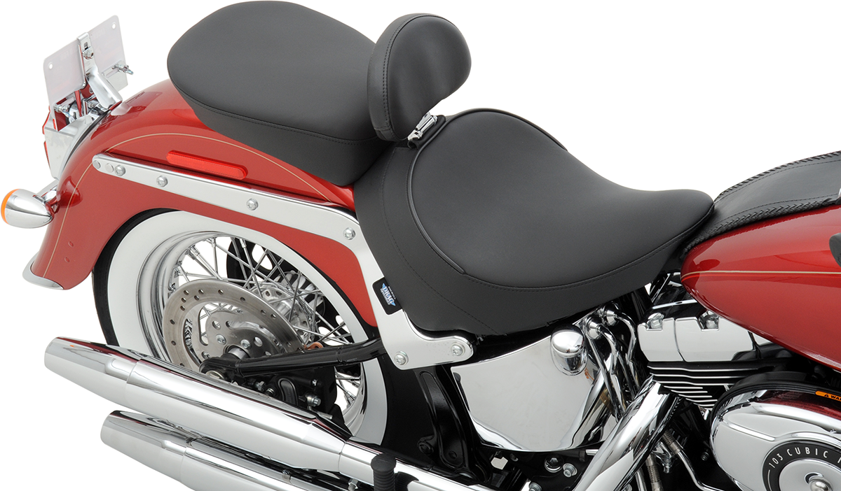 Asiento individual DRAG SPECIALTIES - Liso - Respaldo - FLST '07-'17 0802-0806 