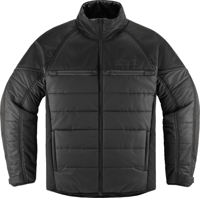 ICON Ghost Puffer Jacket - Black/Charcoal - 3XL 2820-6195