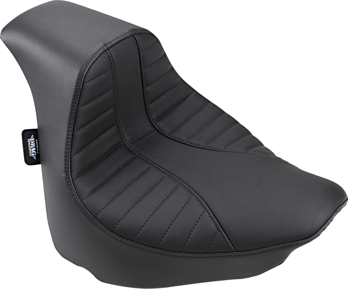 Asiento EZ-Solo DRAG SPECIALTIES - Costura de escorpión - Vinilo - FXFB '18-'22 ACT EZ-ON STYLE 0802-1128 