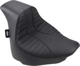 Asiento EZ-Solo DRAG SPECIALTIES - Costura de escorpión - Vinilo - FXFB '18-'22 ACT EZ-ON STYLE 0802-1128 