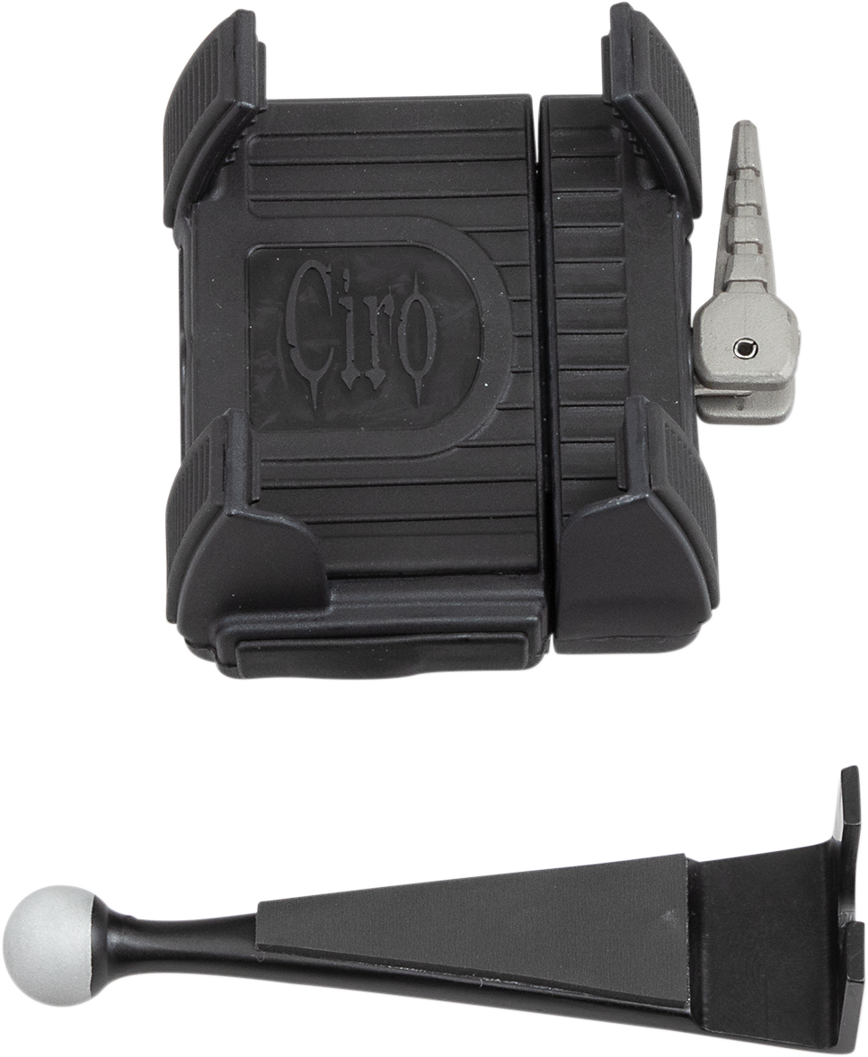 Soporte para smartphone/GPS CIRO - sin cargador - Negro 50316 