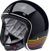 Casco BILTWELL Bonanza - Negro brillante Spectrum - Pequeño 1001-536-202 