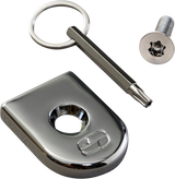 Tornillo de seguridad para asiento SADDLEMEN - Cromo 8910C 