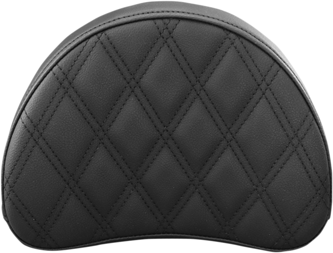 Almohadilla para el respaldo del asiento SADDLEMEN - Costuras enrejadas - Negro 51343 