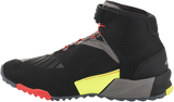 Zapatillas ALPINESTARS CR-X Drystar® - Negro/Rojo/Amarillo Fluorescente - Talla 8 de EE. UU. 261182015388