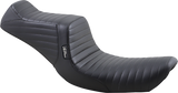 Asiento trasero LE PERA Tailwhip - Plisado - Negro - FXD '99-'03 LN-581PT 