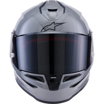 alpinestars motorcycle under helmet skull cap ALPINESTARS Supertech R7 Helmet - 22.06 - Solid - Gloss Gray