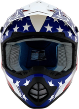 Casco de moto AFX FX-17 - Bandera - Blanco - XL 0110-2378