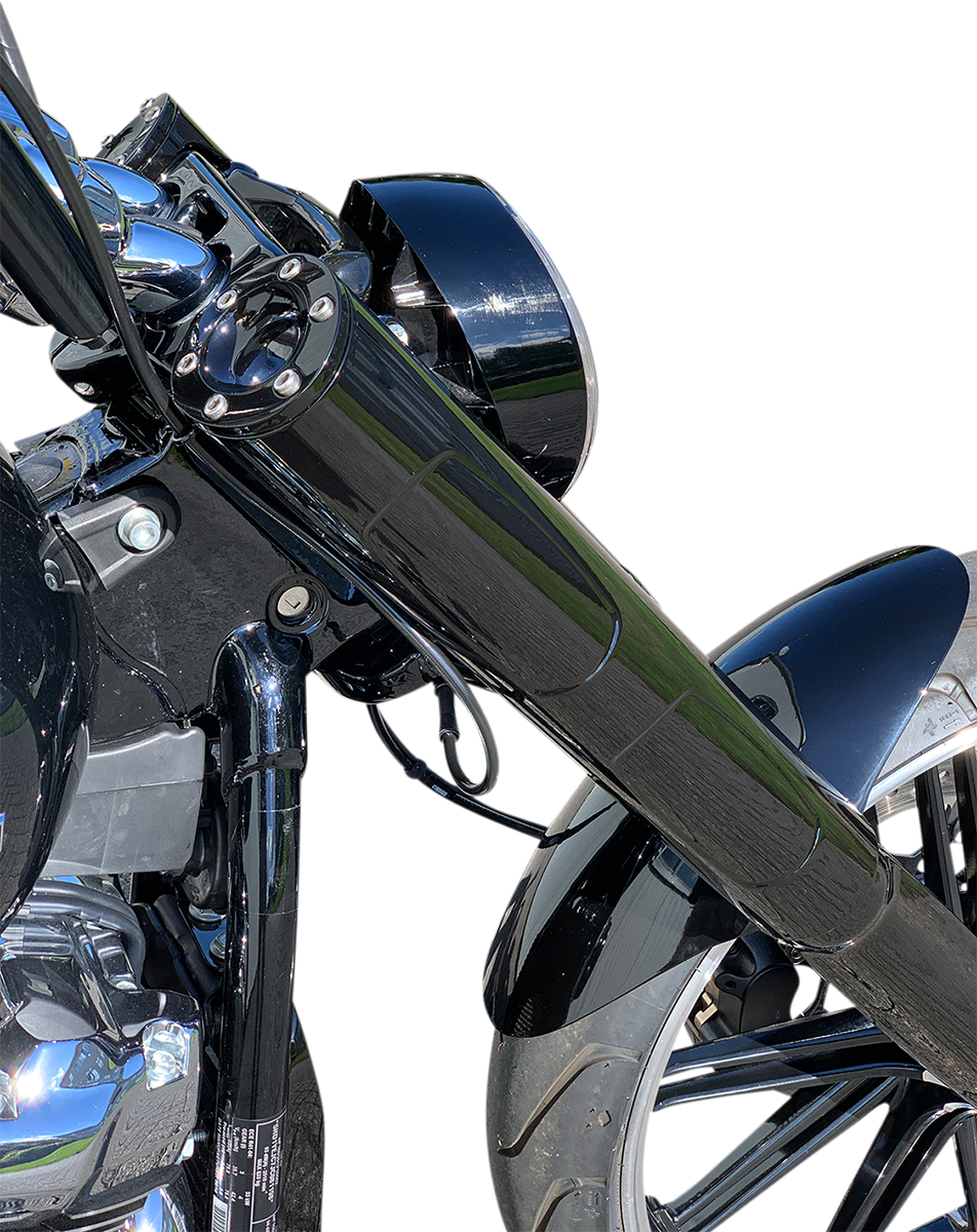 Cubierta de horquilla KODLIN MOTORCYCLE - Negra - Softail Breakout FXBR/FXBRS K46660