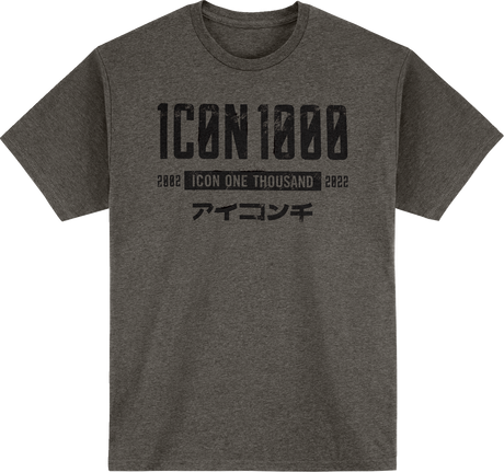 ICON Slabtown Memento™ T-Shirt - Gray - Large 3030-22873