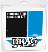 Línea de freno universal DRAG SPECIALTIES - Transparente - 56" 856 