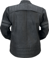 Chaqueta de cuero Remedy Z1R - Negra - Talla grande 2810-3891 