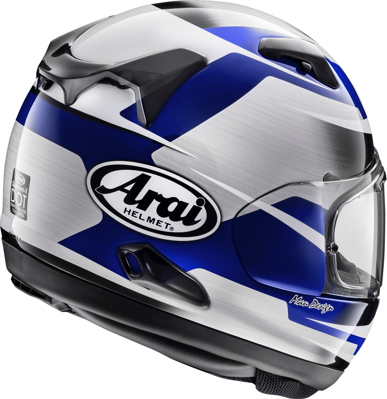 ARAI Quantum-X Motorcycle Helmet - Steel - Blue