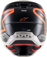 Casco de moto ALPINESTARS SM5 - Compass - Negro mate/Naranja fluorescente - 2XL 8303321-1149-2X